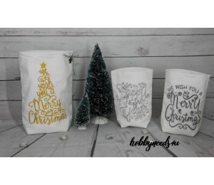 Stickserie - Weihnachtssprüche 